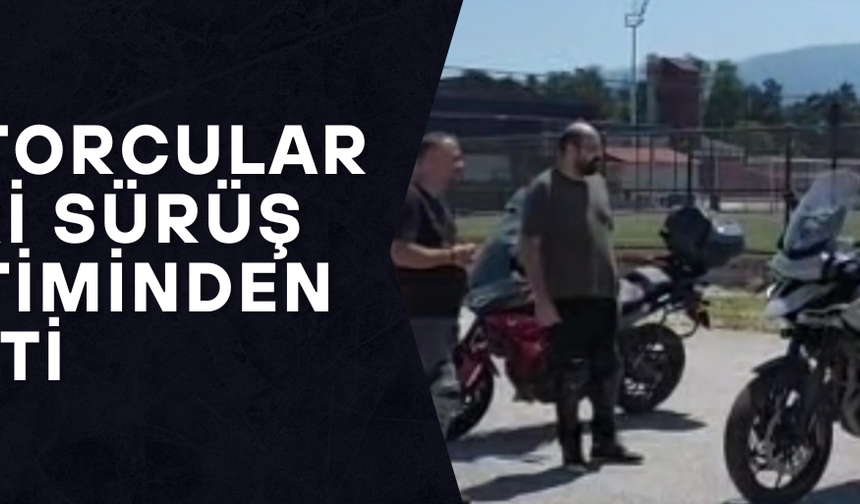 İLERİ SÜRÜŞ EĞİTMENİ ARAR, “EĞİTİM KAZALARIN ÖNÜNE GEÇMEK İÇİN ÖNEMLİ”