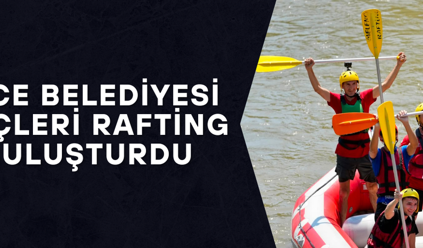 MELEN ÇAYI’NDA KÜREK ÇEKTİLER