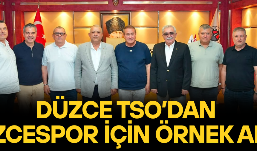 BAŞKAN BIYIK: "DÜZCESPOR’A DESTEK HEPİMİZİN SORUMLULUĞU"