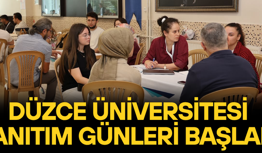 ÖĞRENCİLER VE MEZUNLAR DA STANDLARDA GÖREV ALIYOR