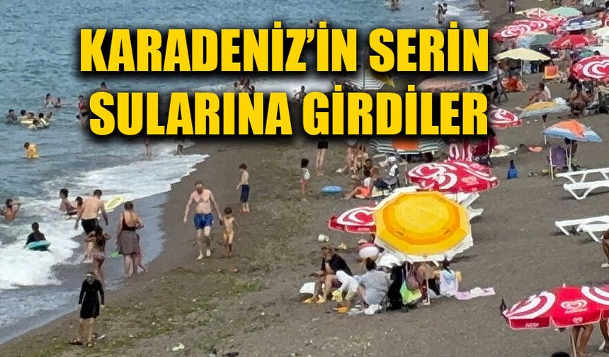 SICAK HAVAYI FIRSAT BİLENLER AKÇAKOCA SAHİLLERİNE AKIN ETTİ
