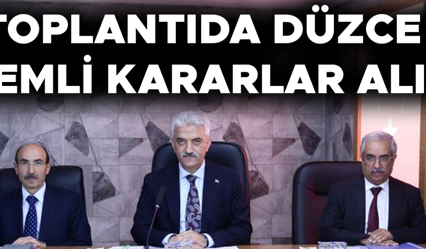 YATIRIM VE HİZMETLER ETKİN ŞEKİLDE SÜRDÜRÜLECEK