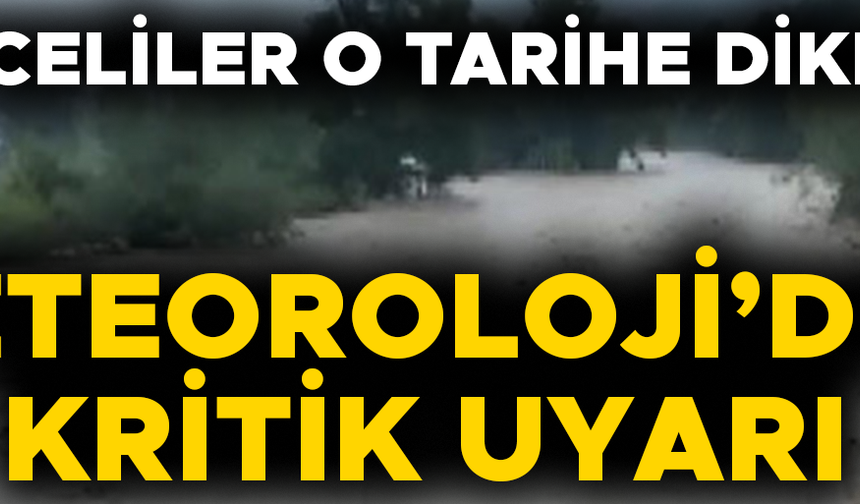 SEL RİSKİ TAŞIYOR…