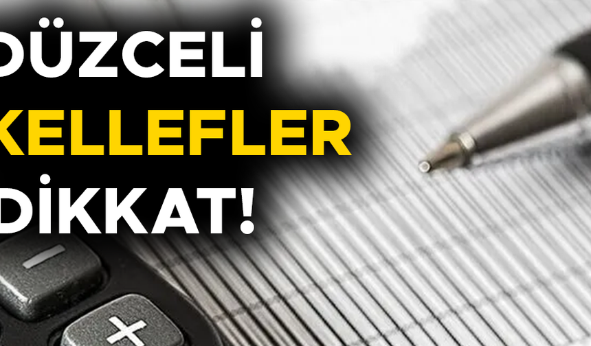 RİSKLİ MÜKELLEFLER İÇİN YENİ DÜZENLEMEYE GİDİLDİ