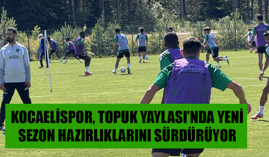 YEŞİL – SİYAHLILAR HAZIRLIK MAÇLARI DA OYNAYACAK