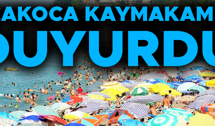 DENİZE GİRMEK YASAK!
