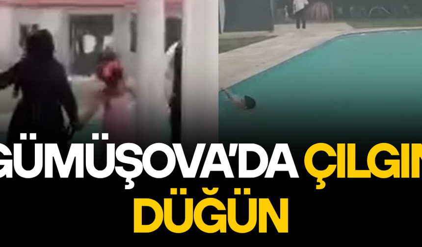 HORON OYNARKEN HIZINI ALAMAYAN İKİLİ HAVUZA ATLADI