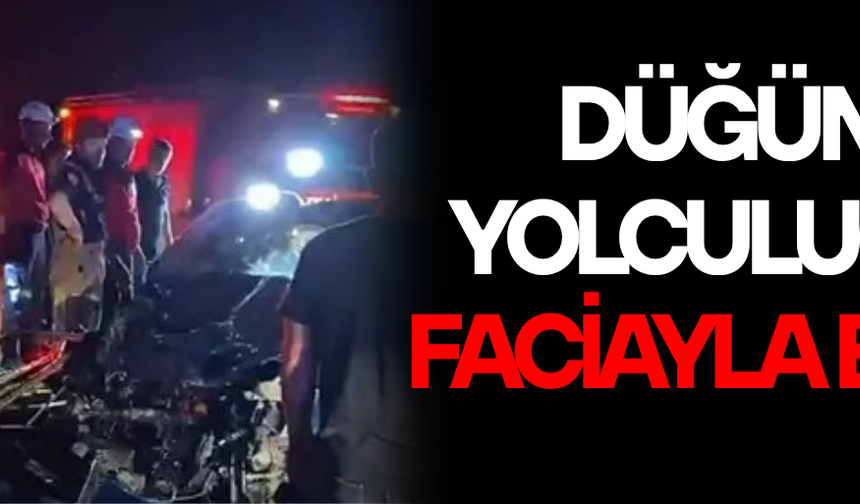 DÜZCELİLER BURSA’DA KAZAYA KARIŞTI: 2 ÖLÜ,5 YARALI