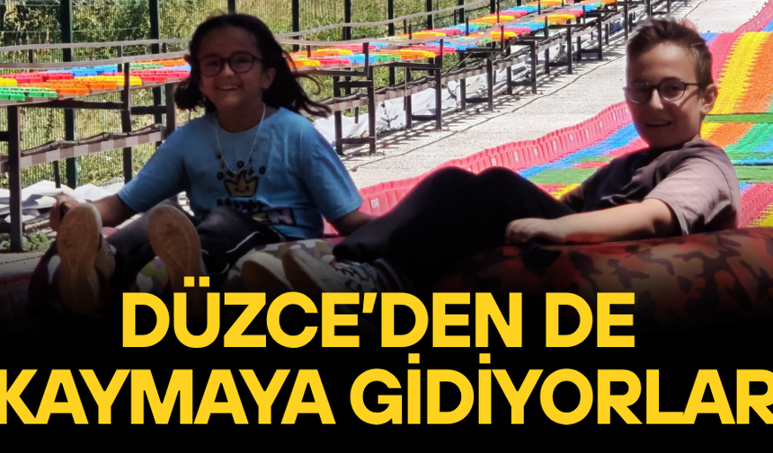 RENKLİ KAYDIRAKLAR BİNLERCE ZİYARETÇİYİ AĞIRLARDI