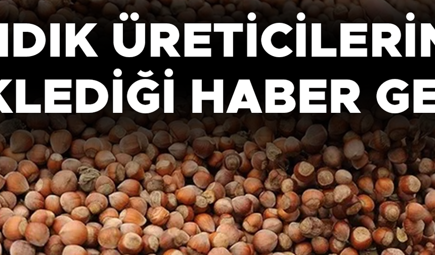 TARIM VE ORMAN BAKANLIĞI FINDIK FİYATLARINI AÇIKLADI