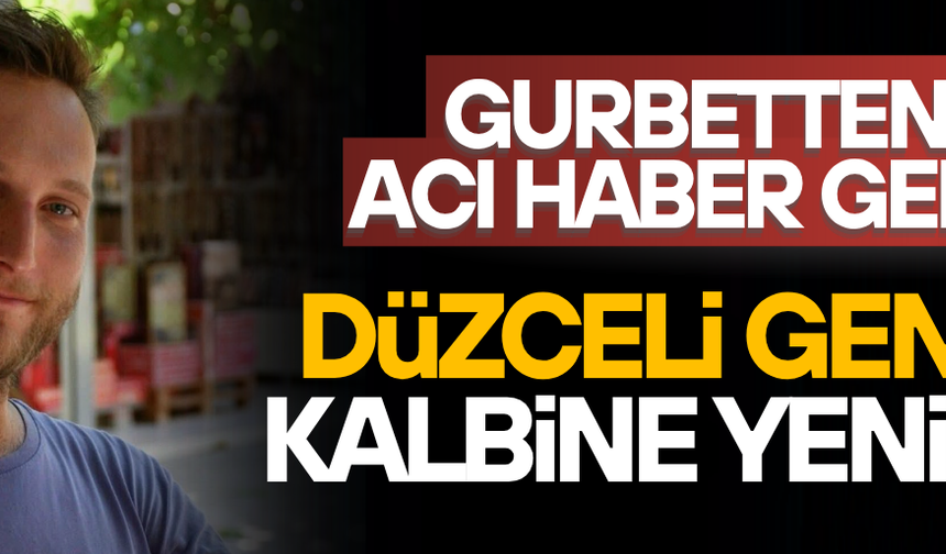 AKÇAKOCALI GENÇ FOTOĞRAFÇIDAN ACI HABER