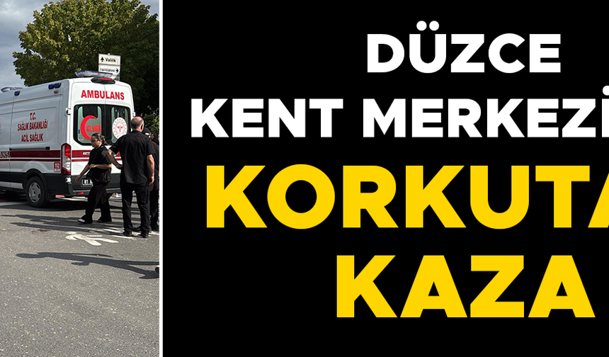 YAYA GEÇİDİNDE YAYAYA ÇARPTI