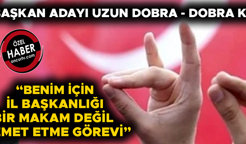“MHP’Yİ DÜZCE’DE BİRİNCİ PARTİ YAPACAĞIM”