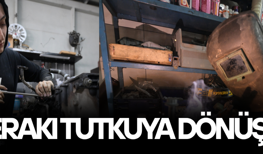 DÜZCELİ GENÇ KIZ MOTOR USTASI OLMA YOLUNDA İLERLİYOR