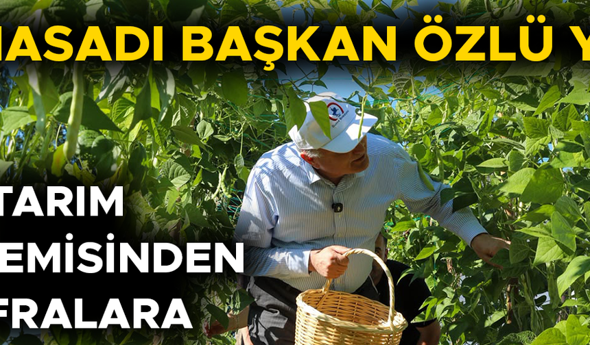 TARIM AKADEMİSİNDE YETİŞİYOR, İHTİYAÇ SAHİPLERİNE ULAŞIYOR
