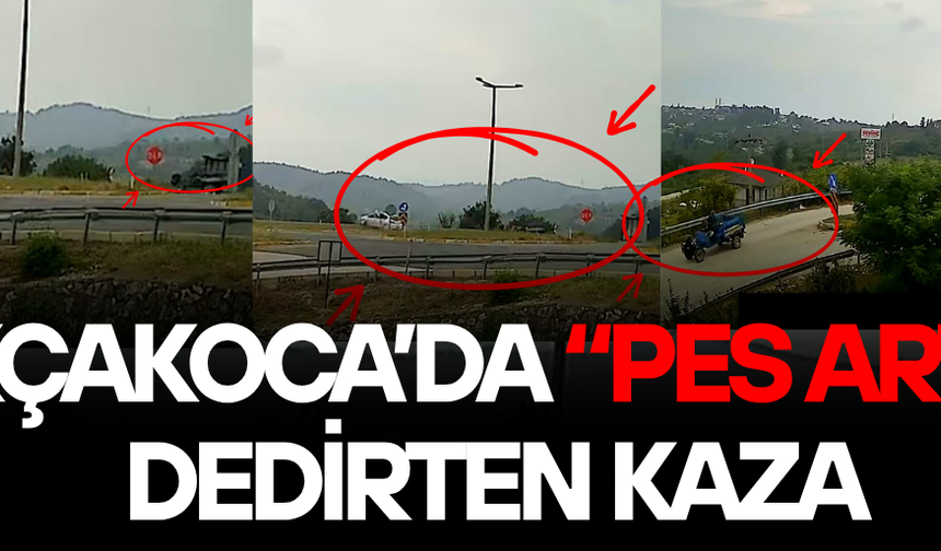 KAZAYA NEDEN OLDU, ARKASINA BAKMADAN KAÇTI