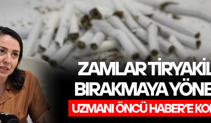 "SİGARA BAĞIMLILIK DEĞİL, KRONİK HASTALIKTIR"
