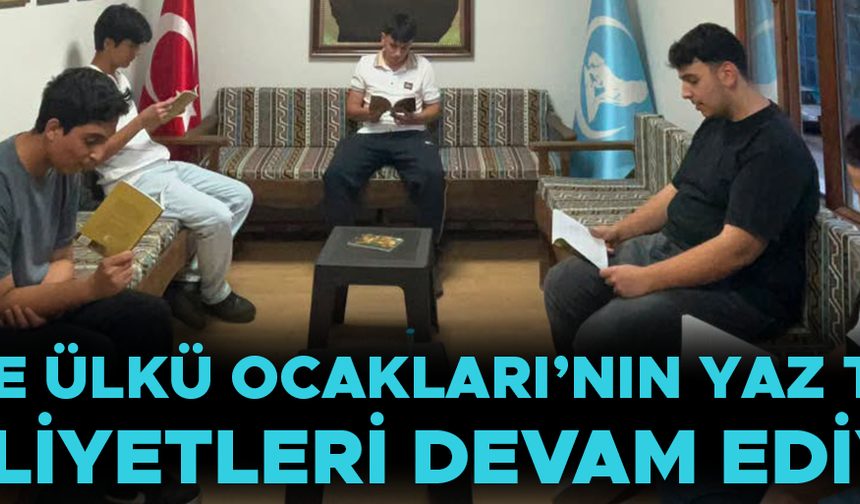 KİTAP OKUMA VE TARTIŞMA ETKİNLİĞİ DÜZENLENDİ