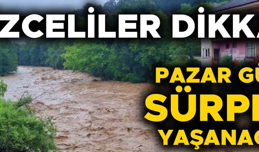 METEOROLOJİ’DEN UYARI GELDİ