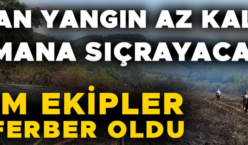 DÜZCE’DE YÜREKLER AĞIZLARA GELDİ