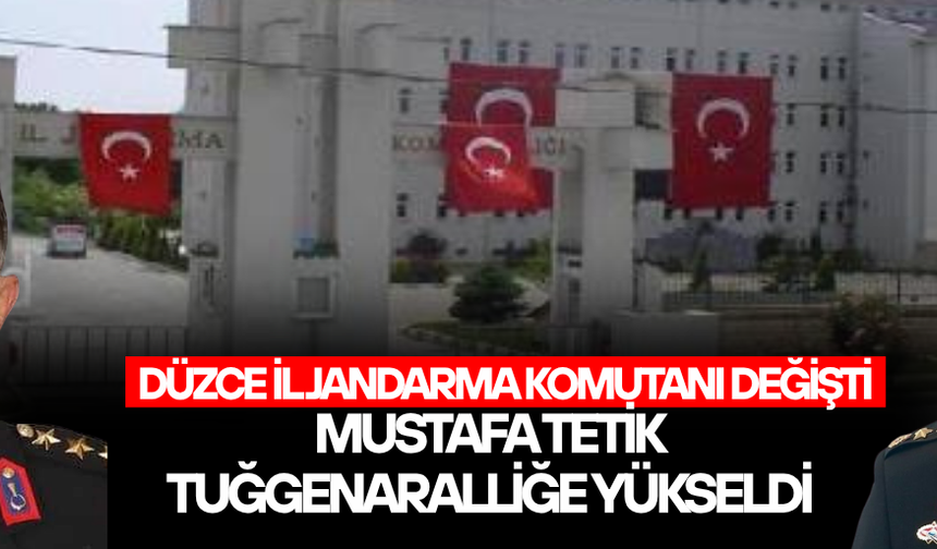 YENİ İL JANDARMA KOMUTANI MUSTAFA KILINÇ OLDU
