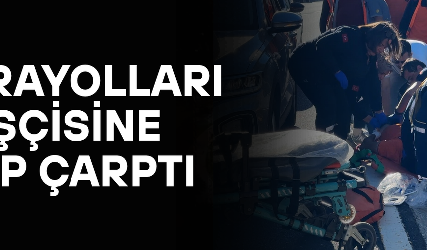 ÇARPMANIN ETKİSİYLE YERE SAVRULARAK YARALANDI