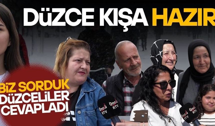 ÖNCÜ TV SORDU, DÜZCELİLER CEVAPLADI