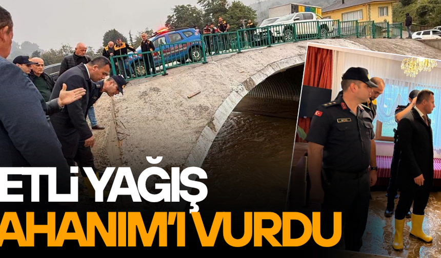 AKÇAKOCA’DA SU BASKININDAN ETKİLENEN AİLELER ZİYARET EDİLDİ