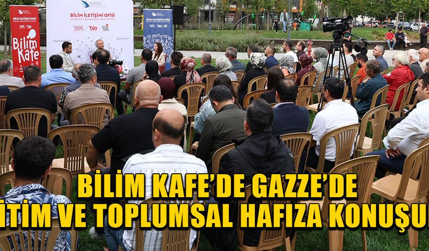 GAZZE’DE YAŞANANLARLA İLGİLİ TOPLUMSAL FARKINDALIK ARTIRILIYOR