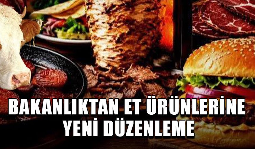 DÖNERİN ETİKETİNDE NE OLDUĞU AÇIKÇA YAZACAK