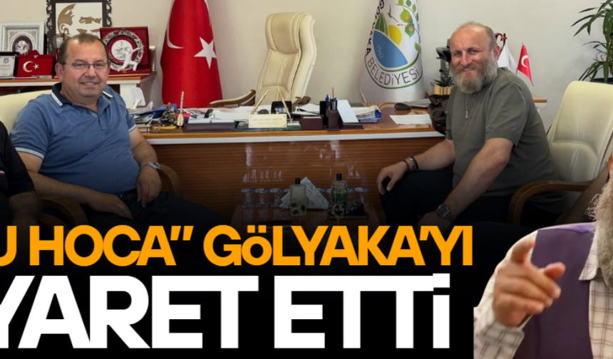 ÇETİN ALTAY GÖLYAKA’NIN GÜZELLİKLERİNİ KEŞFETTİ