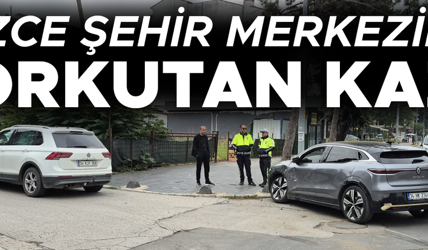 İKİ ARACIN ÇARPIŞMASI SONUCUNDA BİR KİŞİ YARALANDI