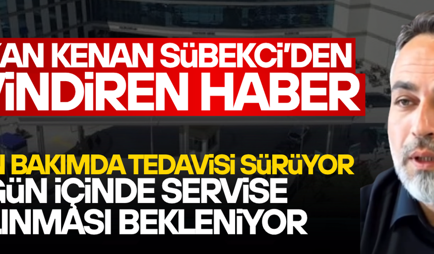 GÜMÜŞOVA BELEDİYE BAŞKANI KENAN SÜBEKCİ’NİN TEDAVİSİ DEVAM EDİYOR