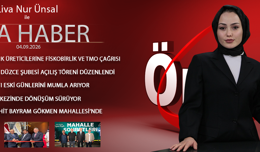 4 EYLÜL 2026 ÖNCÜ ANA HABER