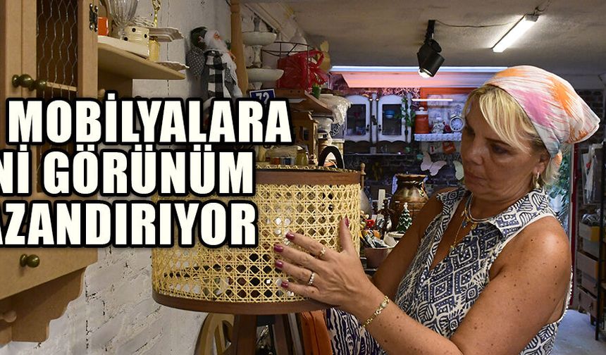 HOBİSİNİ EL SANATLARIYLA BİRLEŞTİRİP KAZANÇ KAPISI OLUŞTURDU