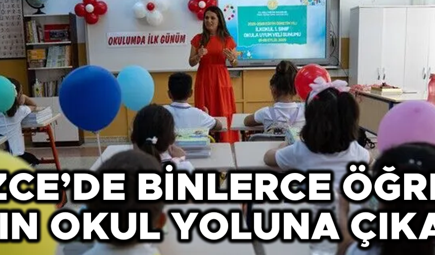 BİRİNCİ VE BEŞİNCİ SINIF ÖĞRENCİLERİ İÇİN OKULA UYUM HAFTASI YARIN BAŞLIYOR
