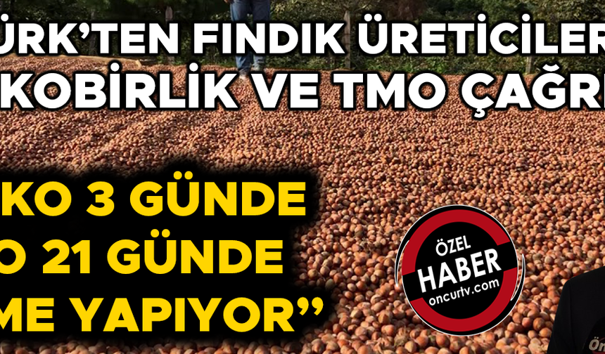 “ÜRETİCİLERİMİZ EMEKLERİNİN KARŞILIĞINI ALMALI”