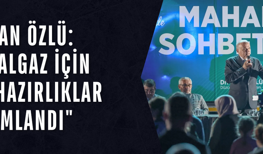 "BİZ HER SORUNU ÇÖZMEK İÇİN ÇALIŞIRIZ"