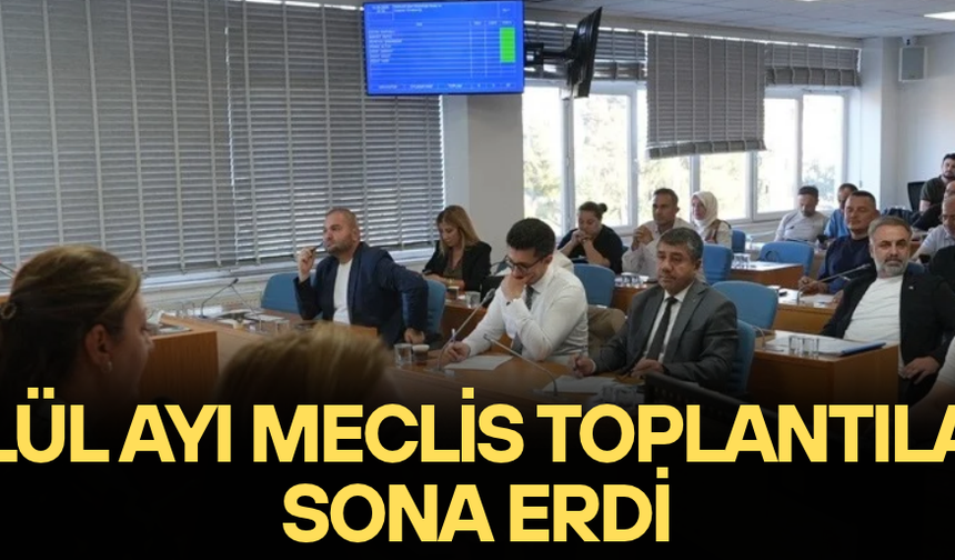 21 GÜNDEM MADDESİ KARARA BAĞLANDI