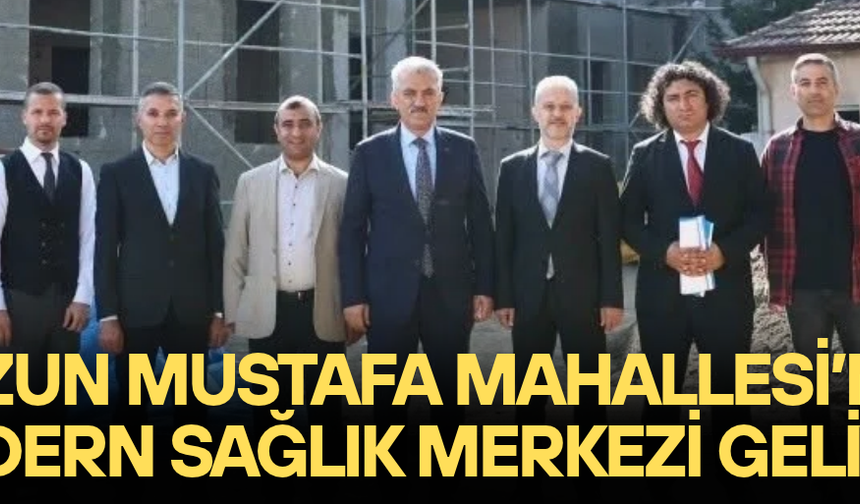 VALİ MAKAS, YENİ AİLE SAĞLIĞI MERKEZİ İNŞAATINI İNCELEDİ