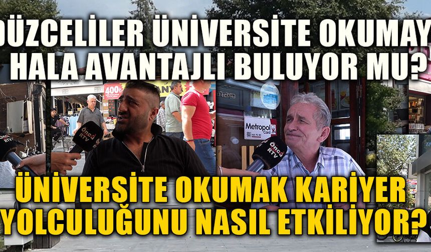 “ÜNİVERSİTE OKUSALAR BİLE MARKETTE KASİYER OLUYORLAR”