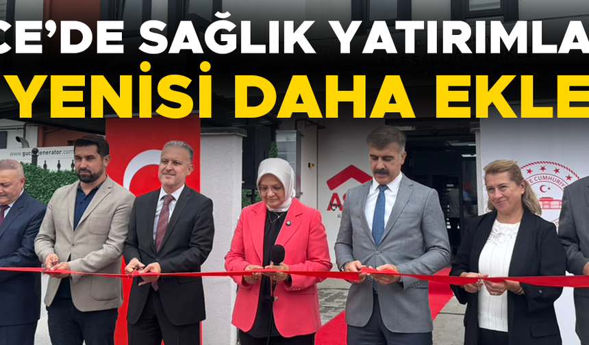 2 NO’LU AİLE SAĞLIĞI MERKEZİ DÜZENLENEN TÖRENLE HİZMETE AÇILDI