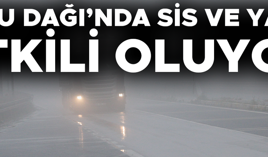 GÖRÜŞ MESAFESİ 35 METREYE DÜŞTÜ