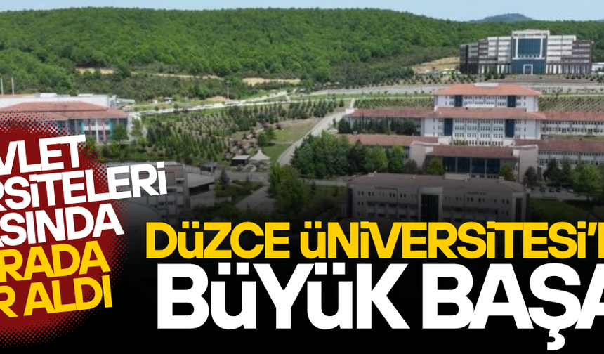 DÜZCE ÜNİVERSİTESİ MATEMATİK ALANINDA TÜRKİYE’NİN ZİRVESİNDE