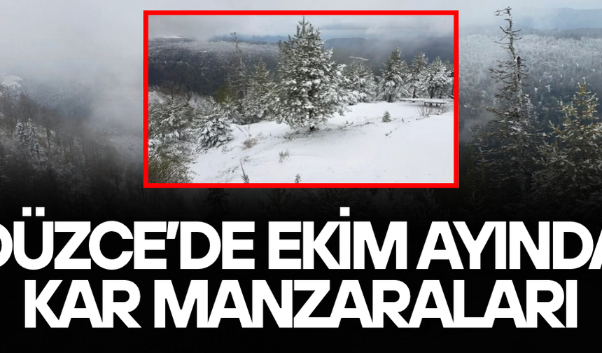 YÜKSEK KESİMLER BEYAZA BÜRÜNDÜ