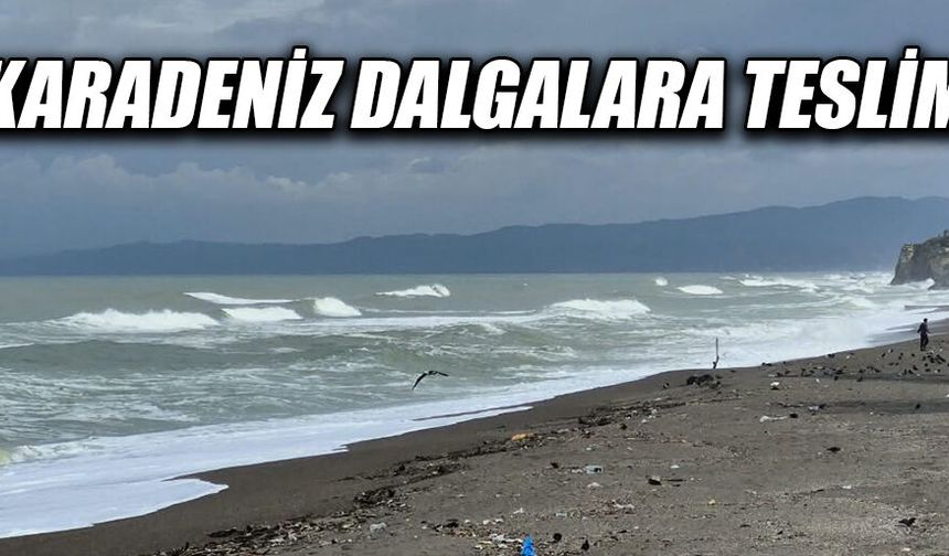 DALGALAR 5 METREYİ BULDU