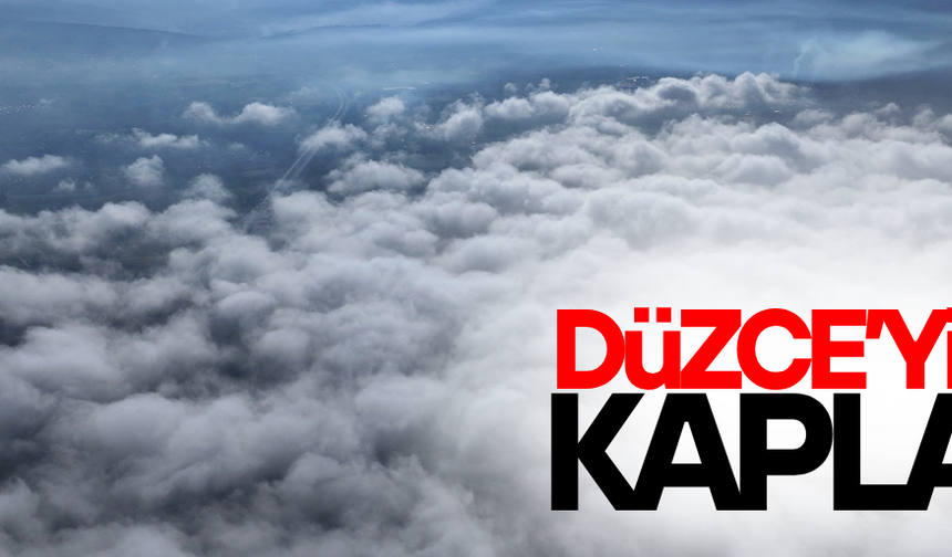 DÜZCE’DE SİS GÖRÜŞ MESAFESİNİ DÜŞÜRDÜ