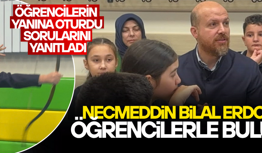 ERDOĞAN ÖĞRENCİLERLE BİRLİKTE OK ATTI