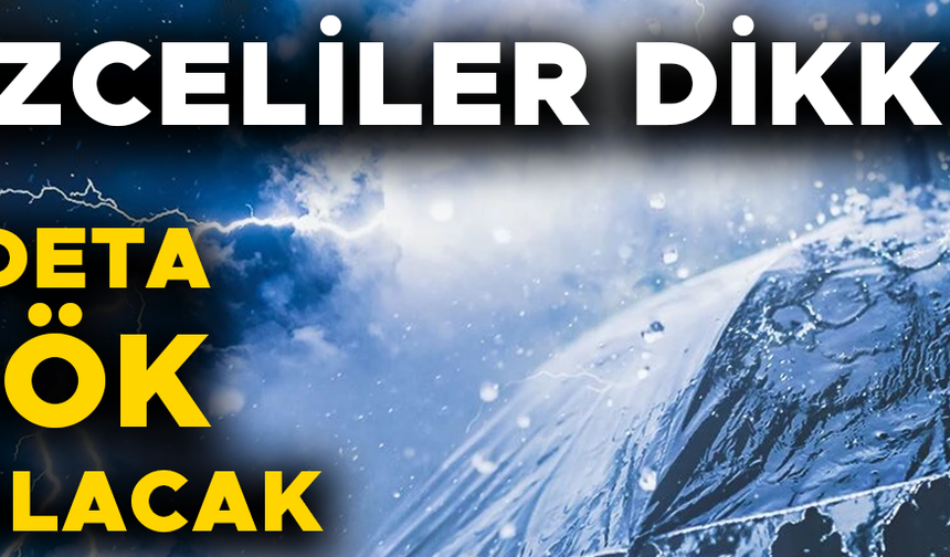 METEOROLOJİ’DEN DÜZCE İÇİN KRİTİK UYARI