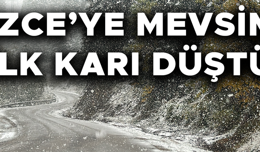 SAĞANAK YAĞIŞ YERİNİ KAR YAĞIŞINA BIRAKTI